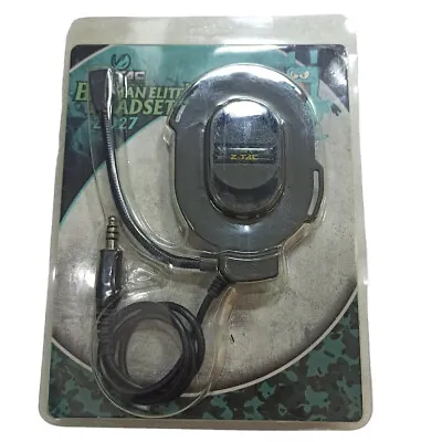 Airsoft Z-Tac Bowman Elite II One Side Comms Headset Microphone Boom Green Z027 • £9.54