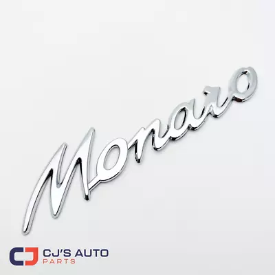 Holden Chrome Monaro CV8 CV8Z CV8-R Side Badge VT VX VY VZ • $29.95