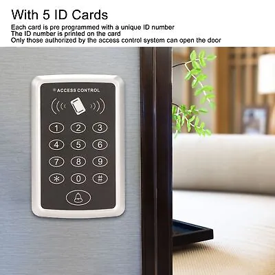 Access Control Keypad Stand Alone Door Security Entry Password Keypad With 5 GDS • £20.08