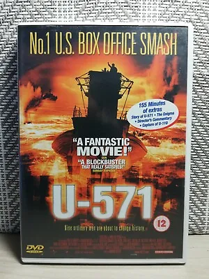 U-571 DVD (2001) Matthew McConaughey Bill Paxton Harvey Keitel - Free UK Post • £2.49