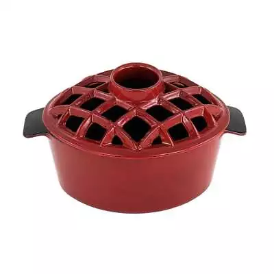 Minuteman International 2.2 Qt Enamel Steamer - Lattice Top - T-50-R • $99.99