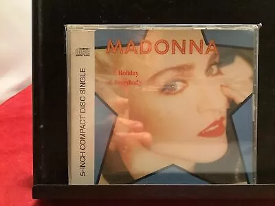 MADONNA HOLIDAY EVERYBODY CD SINGLE 1990 Import From Germany Like NEW • $28