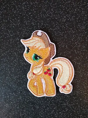 My Little Pony MLP Applejack Embroidery Iron On Sew Patch 4 X 4 Inches • $3.79