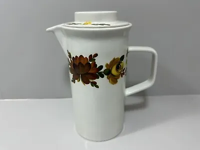 Vintage 60s 70s Johnson Bros Coffee Pot Retro Mid Century • £18.99