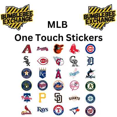 MLB One Touch Stickers - 45 Stickers - Premium Vinyl - Pick Your Team • $7