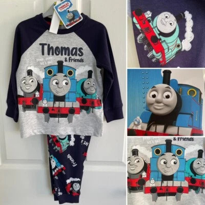 £12.99 • Buy Matalan THOMAS THE TANK ENGINE & FRIENDS Boys Cotton Pyjamas Set - 2-3 Years New