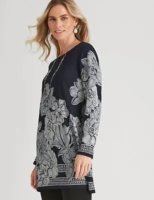 $20.87 • Buy Millers Long Sleeve Printed Tunic Top Womens Clothing  Tops Tunic
