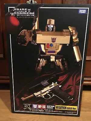 £380.70 • Buy 2014 Transformers Masterpiece MP-5G Gold Megatron Original Takara Tomy MISB