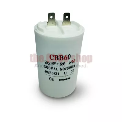 25uf CBB60 Start/Run Capacitor For Karcher Pressure Washer Multi-Model • £10.95