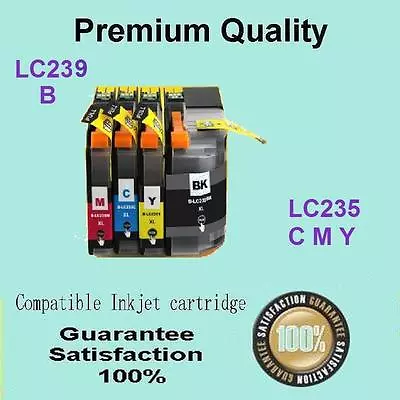 5 LC239 XL LC235 XL CMY W Chip Ink Compatible With Brother MFC J5320DW J5720DW • $18.99