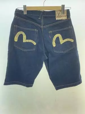 EVISU Short Jeans Denim Indigo 32 Used • $218.74