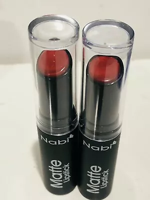 NABI Matte Lipstick MLS25 SUNRISE 2 PACK • $9.99