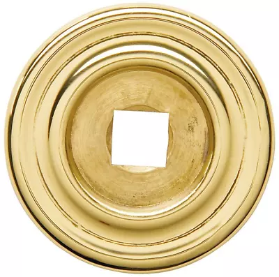 Baldwin Estate 4900-030 Cabinet Knob Backplate 1.25  In Polished Brass • $7.99