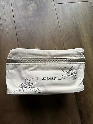 Liz Earle Cotton Canvas Vanity Bag / Cosmetics/ Wash Bag - Brand New & Unused • £4.99