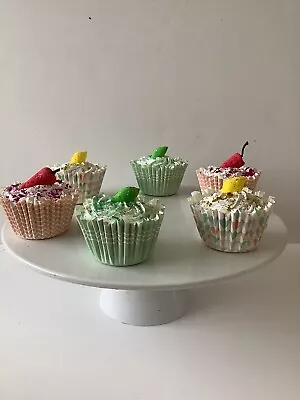 Fake Cakes Artificial Cupcakes Display Shop Prop Tearoom Kitchen • £7.99