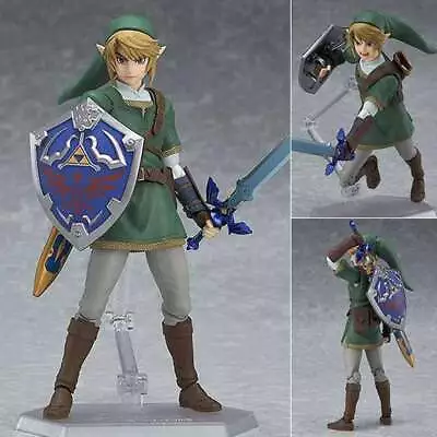 The Legend Of Zelda: Twilight Princess Link DX Ver. Figure Figma 320 Toys W/ Box • $50.55