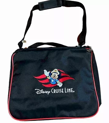 Disney Cruise Line Mickey Mouse Computer Laptop Case Shoulder Bag Suitcase 6 • $50