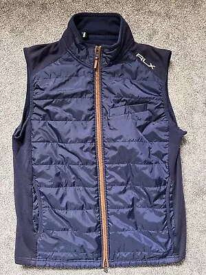 RLX Ralph Lauren Full Zip Hybrid Vest Medium • £10