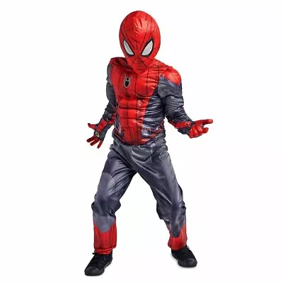 $35 • Buy Disney Store SpiderMan  Costume For Kids-Far From Home Size 5/6 
