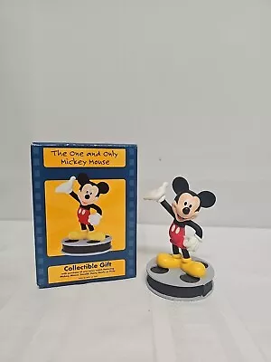 1999 Walt Disney Lorus Watch Mickey Mouse Collectible Gift Figure Figurine • $15