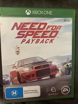 Need For Speed Payback Xbox One Disc Only (b40/16)free Postage • $30