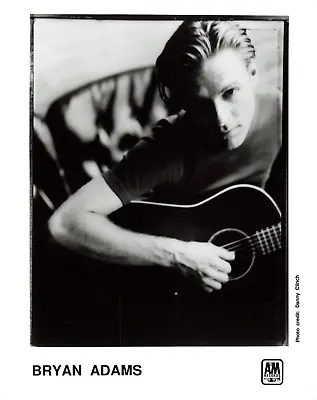 Bryan Adams Band Photo 8x10 Agency Press Portrait AM Records   *P74c • $12.33