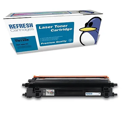 £24.57 • Buy Refresh Cartridges Black TN135BK Toner Compatible With Brother Printers