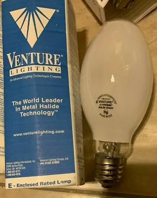 Venture KR85 ED28 Metal Halide Lamp Light Bulbs 150W White Coated NEW In Sleeve  • $19.95