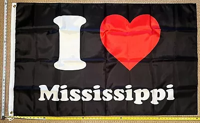 Mississippi Flag FREE SHIPPING State Beer America Man Cave Sign Poster USA 3x5' • $19.85