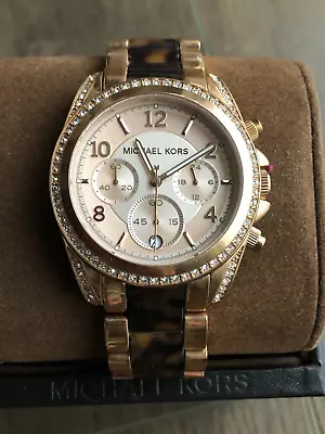 (ON SALE) New Michael Kors Blair Rose Gold Mk5859 Watch Retail $300 • $125