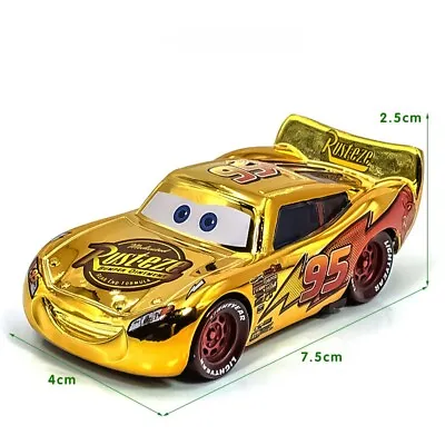 Disney Pixar Cars Lightning McQueen 1:55 Diecast Metal Model Car Toy Gift Kids • $15.99