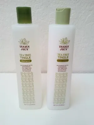 $19.89 • Buy Trader Joe's Tea Tree Tingle Shampoo And Conditioner Pack, 16 Oz