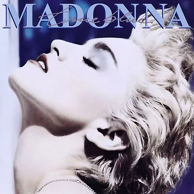 MADONNA True Blue BANNER 2x2 Ft Fabric Poster Tapestry Flag Album Cover Art • $19.95