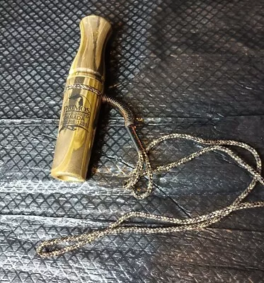 Primous Shaved Reed Canada Goose Call Advantage Wetlands Camo Lanyard Never Used • $19.99