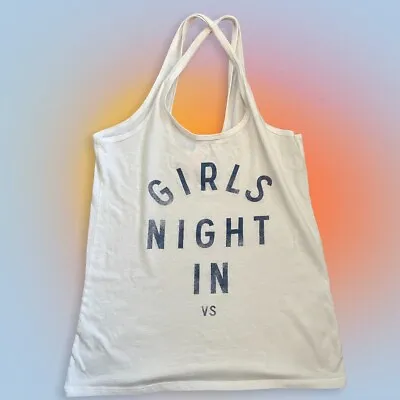 Victoria's Secret Girls Night In Tank Top Sleepwear Size Small • $11