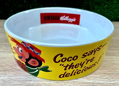 £9.95 • Buy KELLOGGS Coco Pops  They're Delicious!  Breakfast Cereal Bowl Kimm Miller 2015