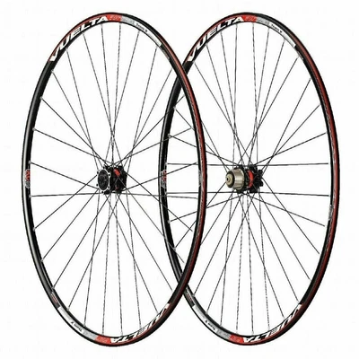 $529.99 • Buy Wheelset Vuelta Alloy 28H/28H Team V 27.5 6-bolt Disc Brake 10 Speed 27.5  Blk