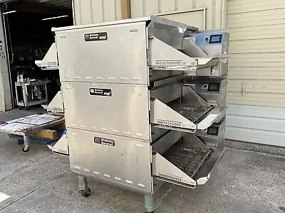 2019 Middleby Marshall PS638G Gas Conveyor Pizza Oven Triple Stack Oven B • $14750