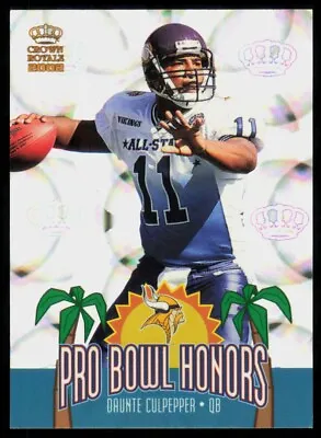 2002 Pacific Crown Royale Pro Bowl Honors Daunte Culpepper #9 • $1.99