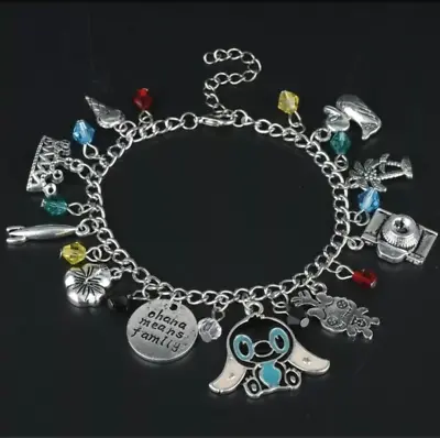 Lilo & Stitch Bracelet Girls Jewellery Present Gift Princess Birthday Present • £5.99