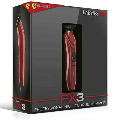 BaByliss PRO FXX3T High Torque Trimmer 360 Zero Gap T-Blade USED FOR TRADE SHOW • $79.99
