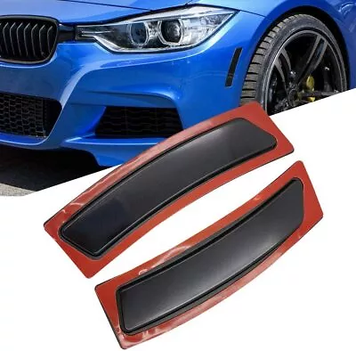 For 12-15 BMW F31 F30 3-Series Dark Smoke Bumper Side Marker Deflector Reflector • $17.99