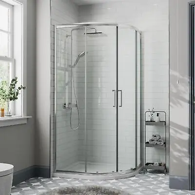 1000 X 800mm Right Hand Offset Quadrant Shower Enclosure Framed 8mm Safety Glass • £299