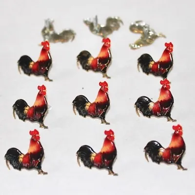 $1.91 • Buy Rooster Brads *  Eyelet Outlet  8 Pcs    New Just In Stock