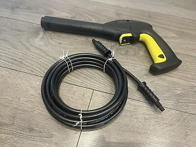 Karcher K2 Quick Connect Trigger Gun And Longer 5m Hose  BRAND NEW NOT SCREW FIT • £24.99