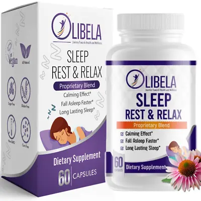 Olibela Sleep & Relax Melatonin 10mg Ashwagandha 5-HTP Fall Asleep Quickly • $19.97