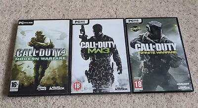 Call Of Duty Modern Warfare 3 Game PC-DVD ROM Game Collection - Complete • £9.99