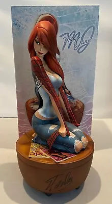 Sideshow Collectibles Mary Jane Statue J Scott Campbell Signed By Stan Lee • $1695.95