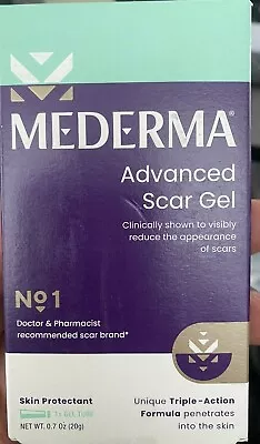 Mederma Advanced Scar Gel 20g 0.70 Oz Reduce Old & New Scars Exp: 2024 • $9.99