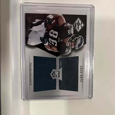 2013 Panini Limited Jumbo Jerseys /199 Zach Ertz #40 Rookie RC • $5